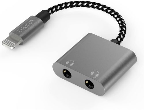 Cubilux Lightning 2ウェイ イヤホン スプリッター