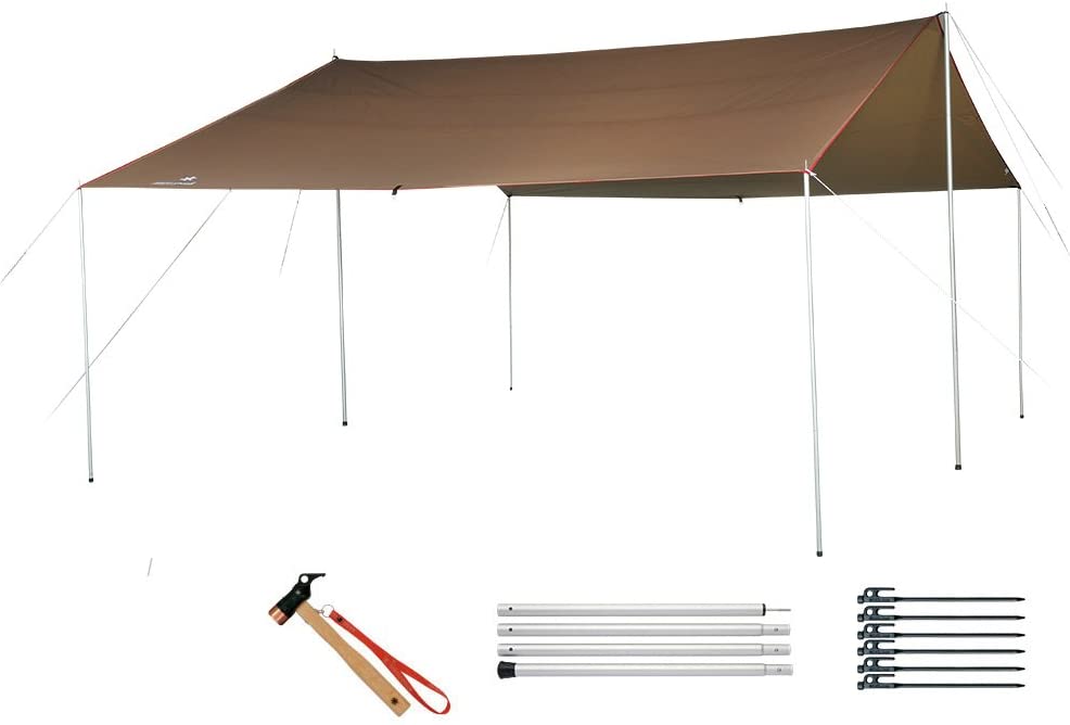 スノーピーク(snow peak) HDタープ シールド レクタ L Pro セット TP-842S