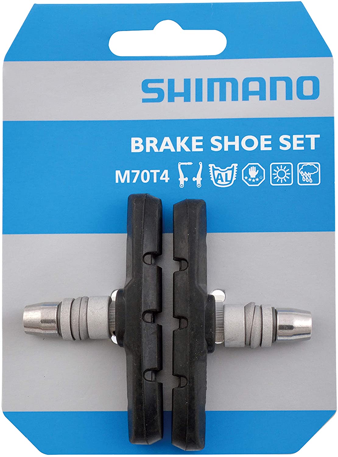 シマノ(SHIMANO) M70T4 ブレーキシューセット 1ペア Y8BM9803A