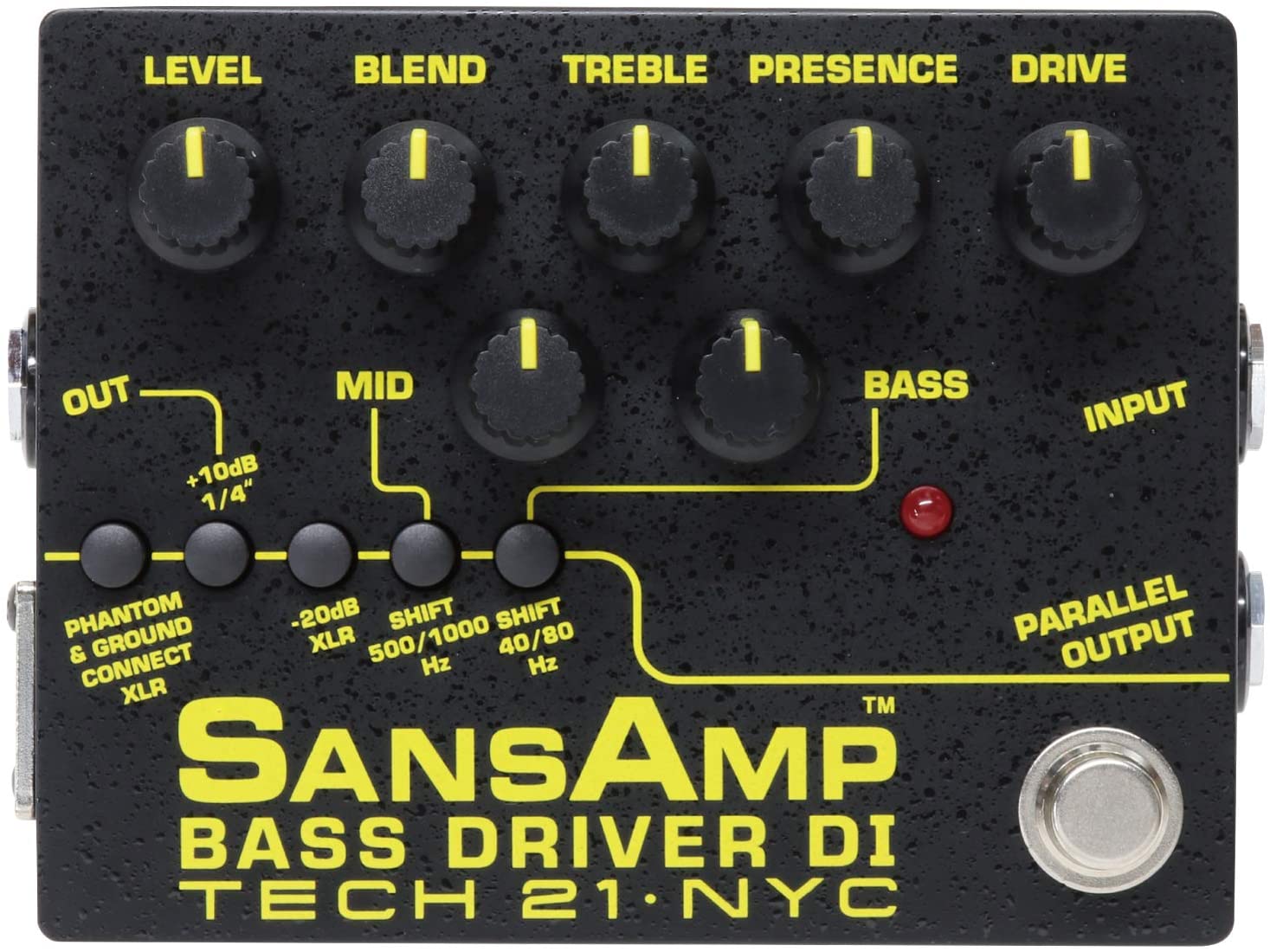 Tech21 ベース用プリアンプ SANSAMP BASS DRIVER DI V2
