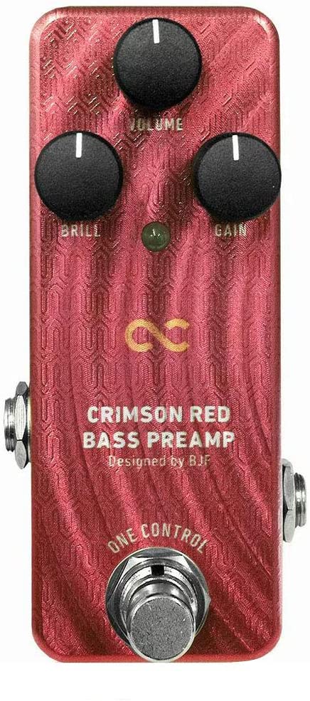 One Control CRIMSON RED BASS PRE
