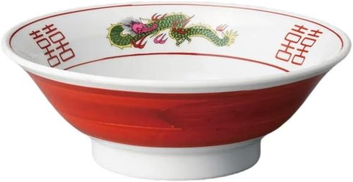 せともの本舗 赤巻三つ竜6.8リム丼 utw-55419367