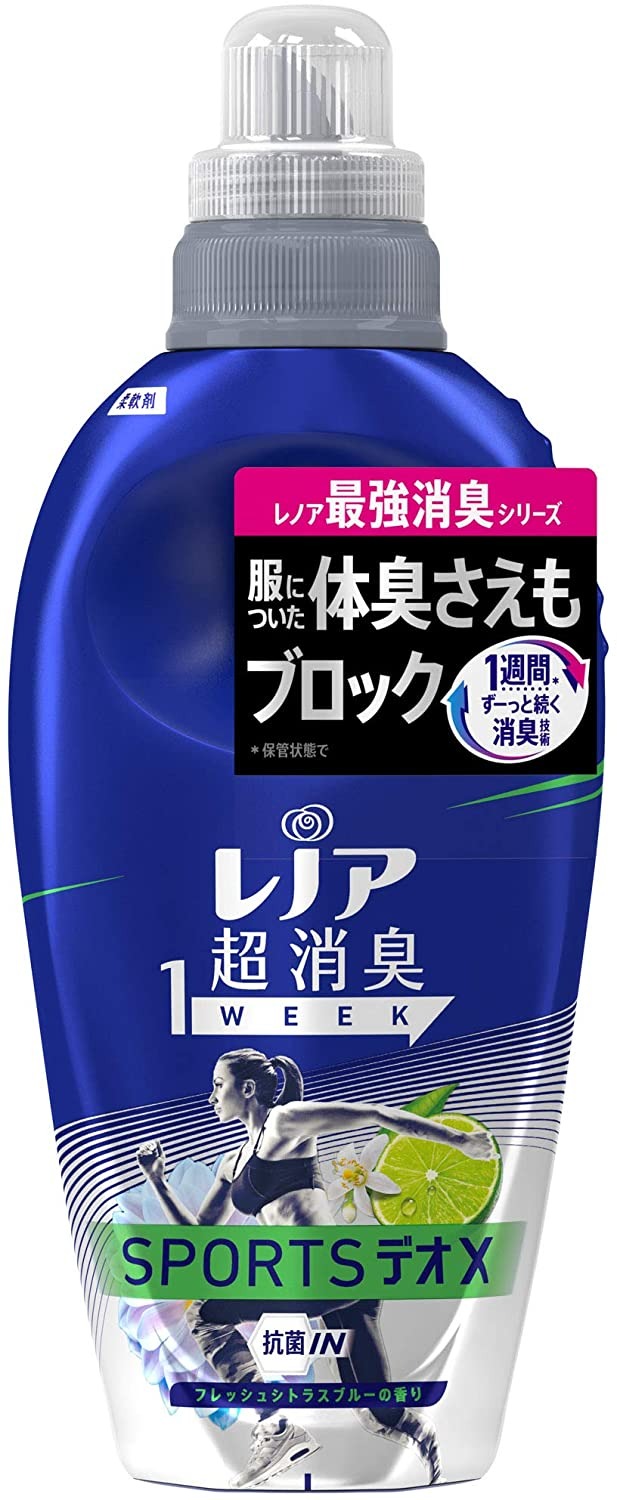 プロクター・アンド・ギャンブル(P&G) レノア超消臭1WEEK Sports デオX フレッシュシトラスブルーの香り