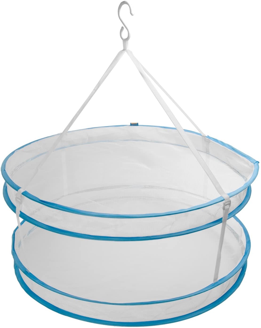 ダイヤ(Daiya) 折りたたみいろいろ物干しネット 2段 057254