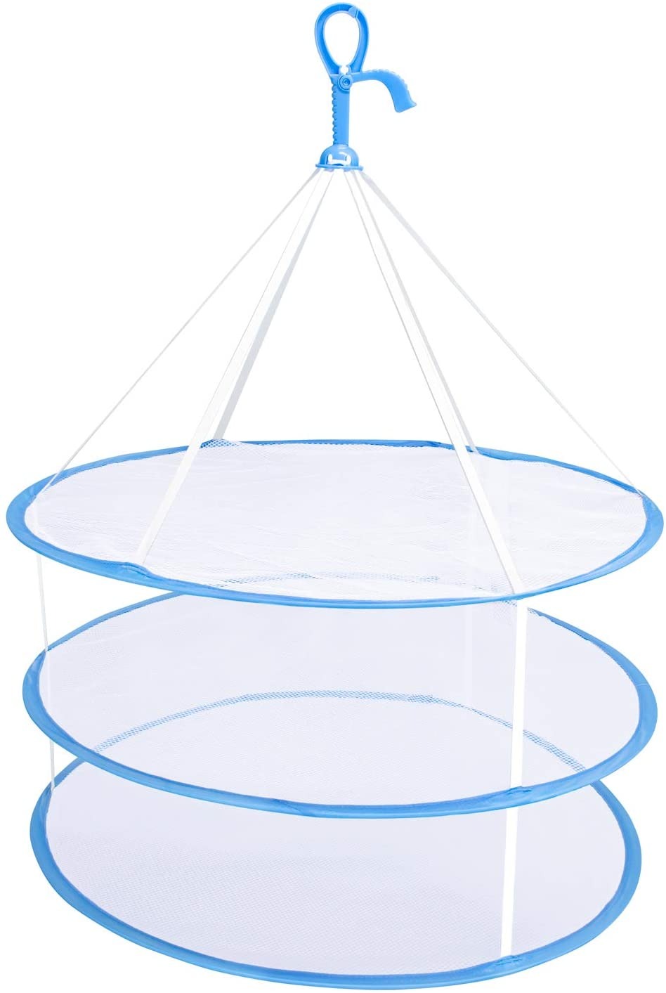 アイメディア(Aimedia) かんたんニット干しネット 3段 A-02 1008944