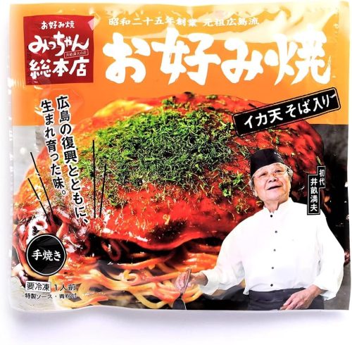 みっちゃん総本店 広島流お好み焼イカ天入り