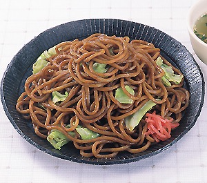 シマダヤ 調理具なしソース焼そば 太めん