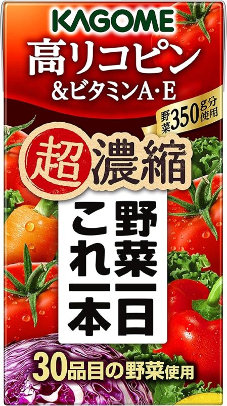 カゴメ(KAGOME) 野菜一日これ一本超濃縮 高リコピン&ビタミンA・E