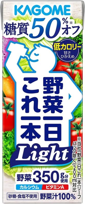 カゴメ(KAGOME) 野菜一日これ一本 ライト