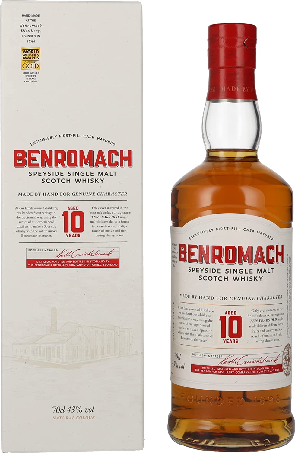 ベンロマック(BENROMACH) 10年