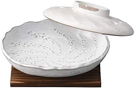 千陶千賀陶器(SENTO SENGA) 萬古焼 レンジ調理プレート うのふ 敷板付