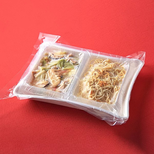 桃谷樓 五目あんかけ焼きそば 蒸し焼き麺