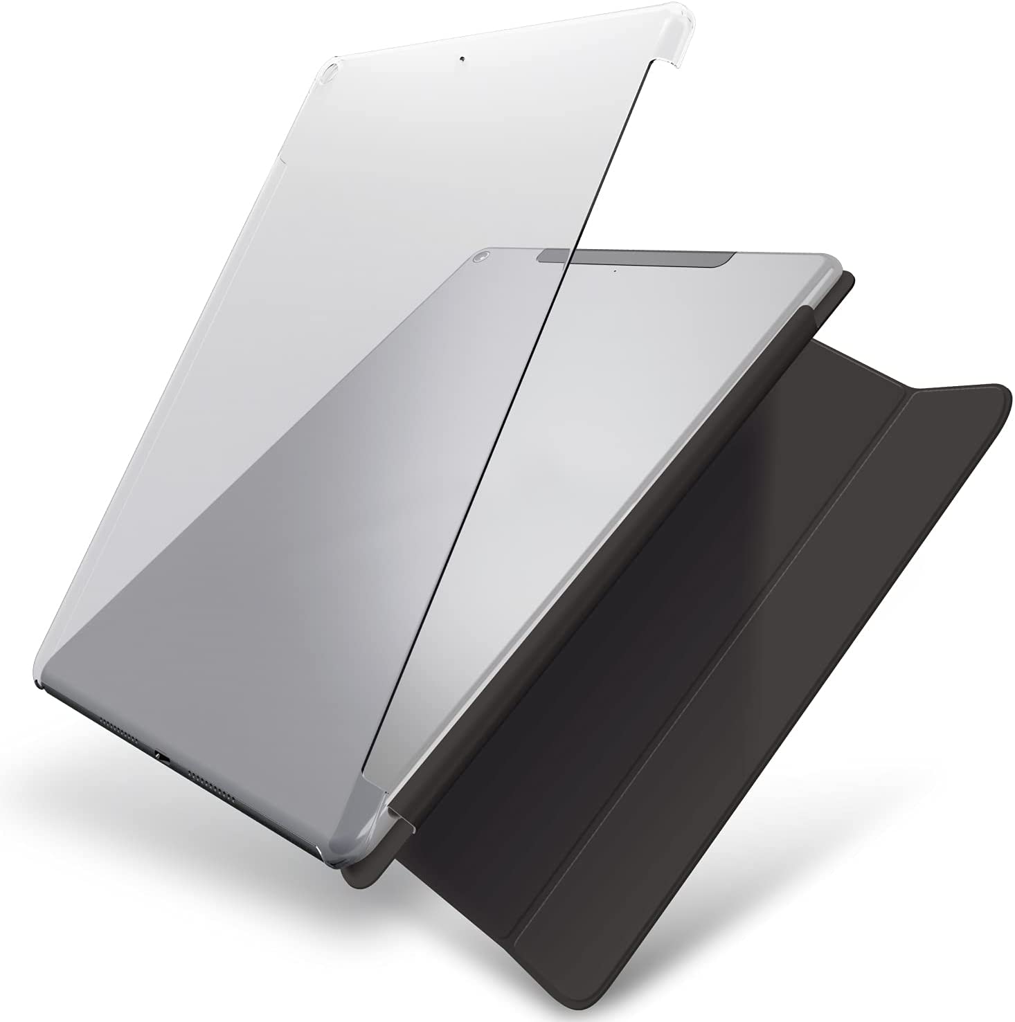 エレコム(ELECOM) iPad 10.2インチ 第9/8/7世代 シェルケーススマートカバー対応 TB-A19RPV2CR 2019