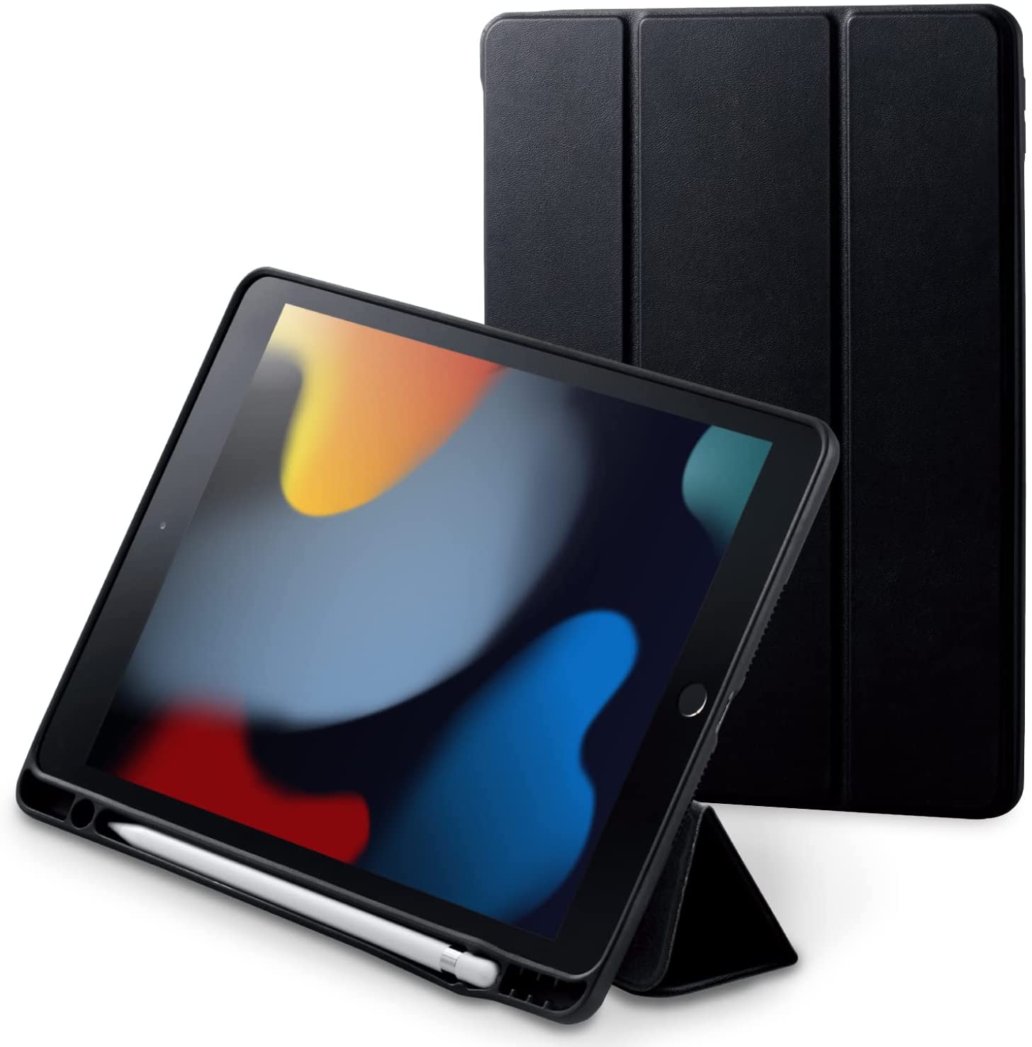 エレコム(ELECOM) iPad 2020年・2019年モデル フラップケース TBWA19RWVSA 2020
