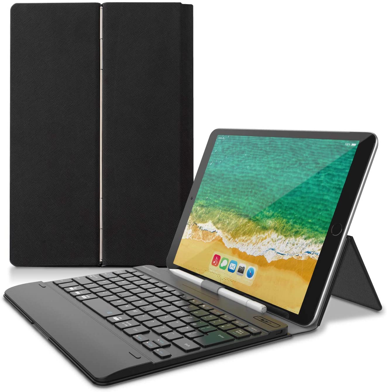 エレコム(ELECOM) タブレットケース付きワイヤレスBluetoothキーボード TK-CAP02 2018