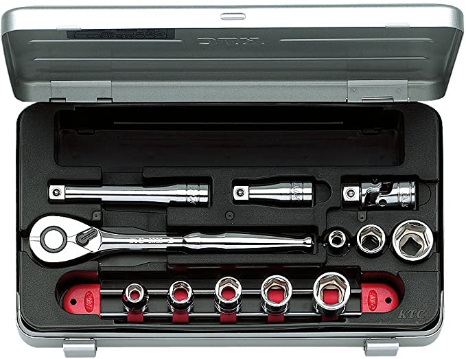 KTC 9.5sq.ソケットレンチセット 12点 TB308