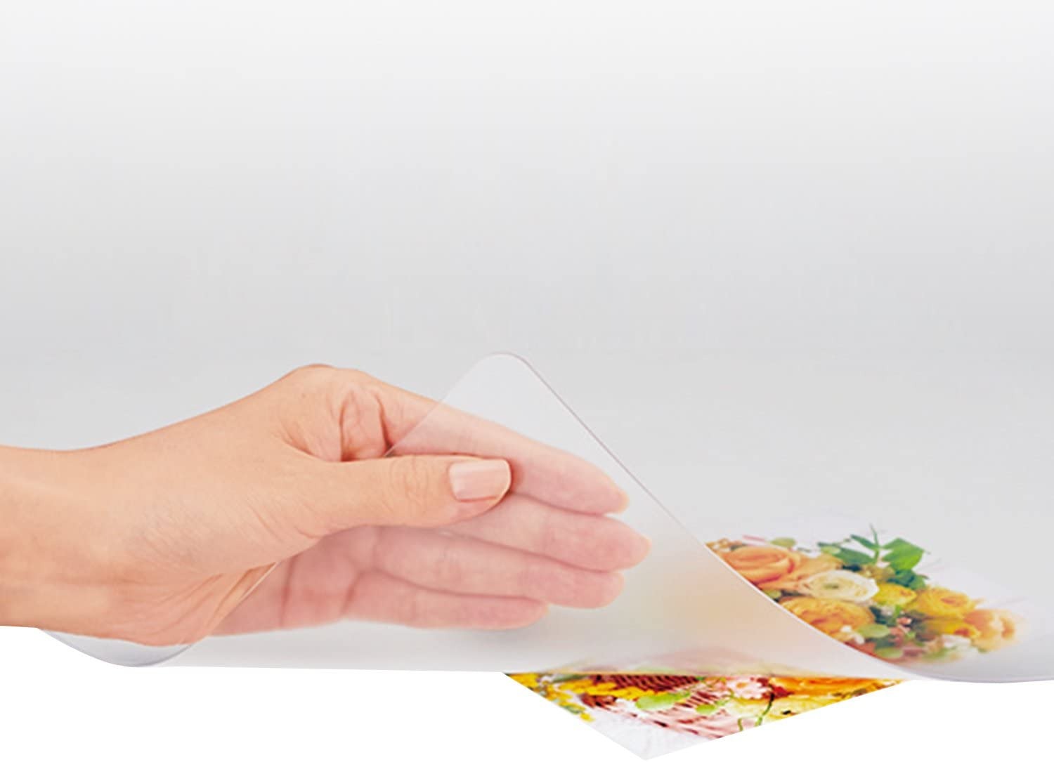 プラス(PLUS) ななめカット デスクマット 再生塩ビ OAタイプエコノミー シングルタイプ 41-046