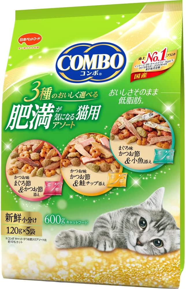 日本ペットフード コンボ キャット 肥満が気になる猫用アソート