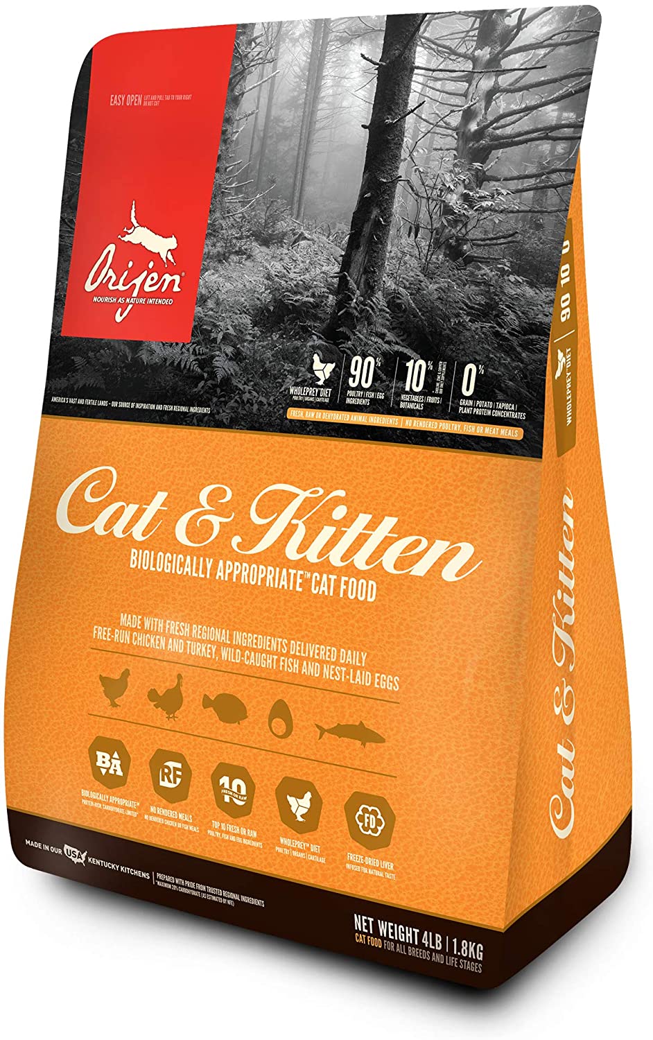 オリジン(Orijen) キャット&キティ 全年齢猫用 ORIJEN CAT&KITTEN