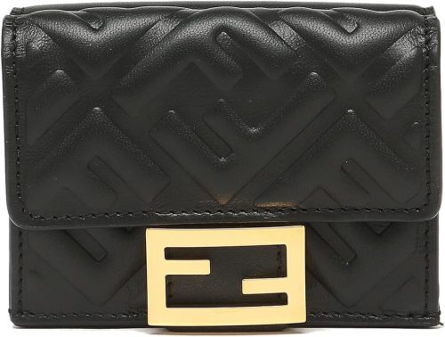フェンディ(FENDI) バゲット マイクロ 三つ折り財布