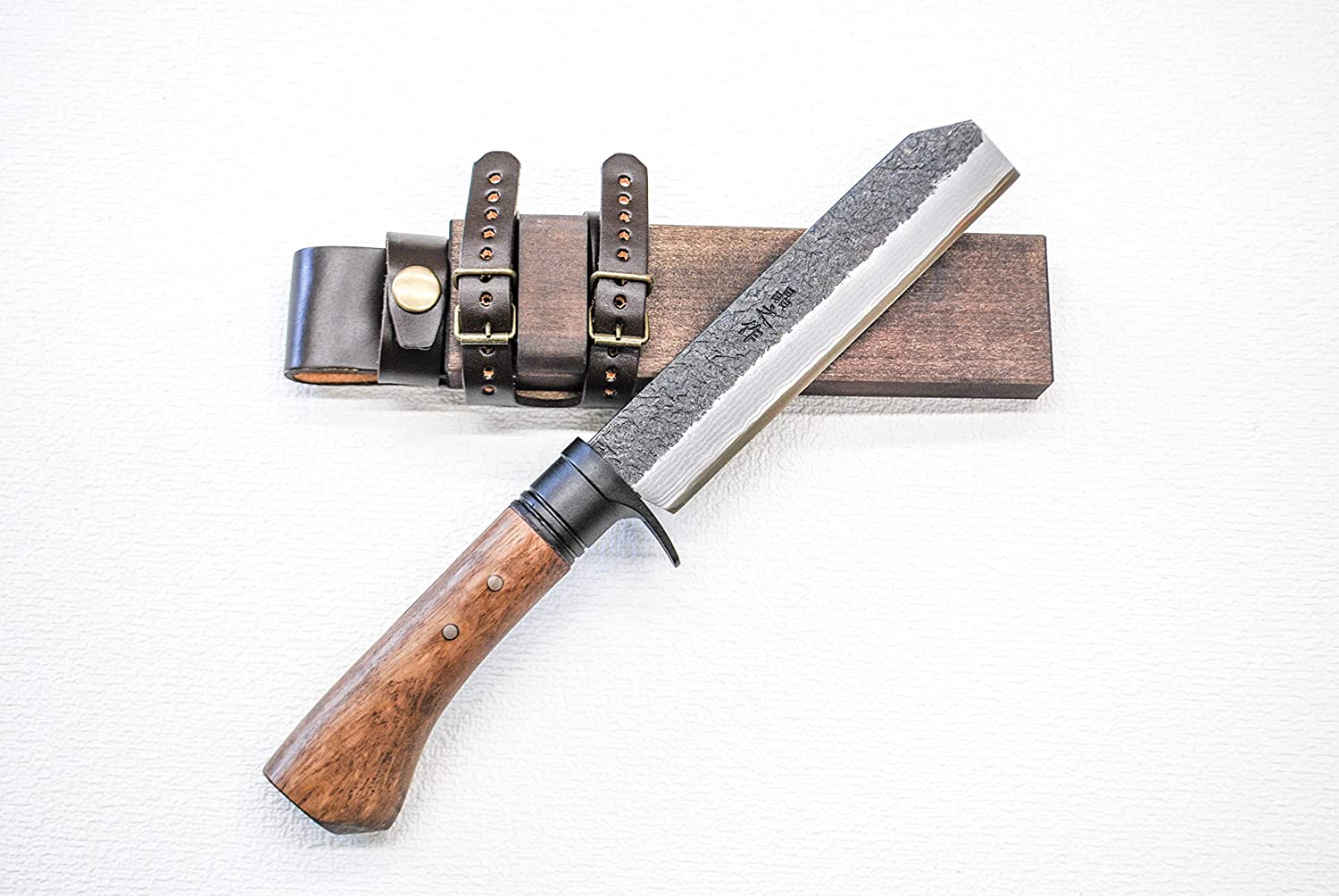 豊国鍛工場 土佐渓流鉈150 黒槌目 tosakeiryu-002