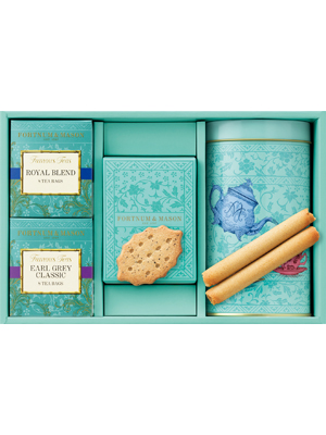 フォートナム・アンド・メイソン (FORTNUM & MASON ) ティーバッグ&焼菓子詰合せ