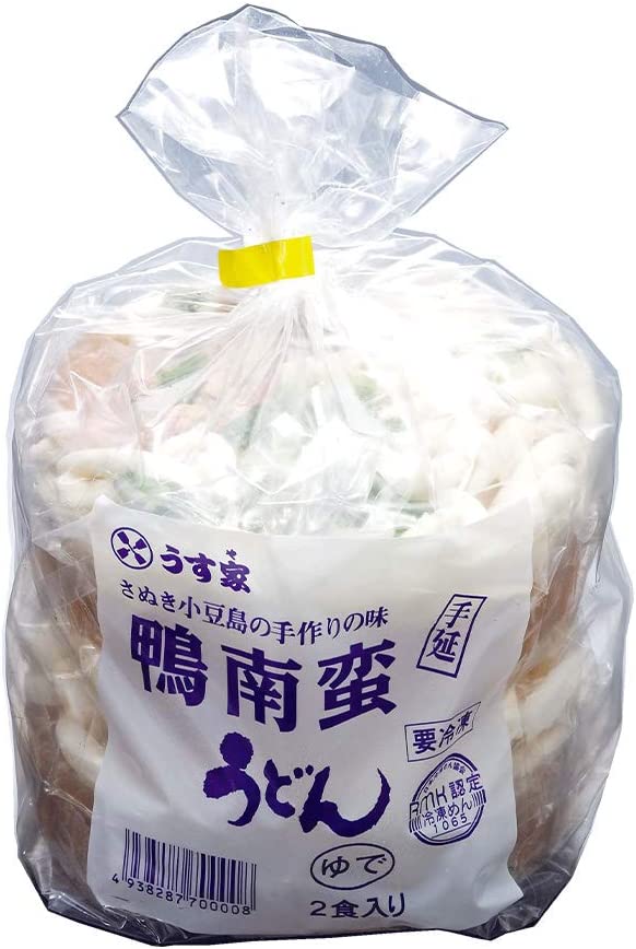うす家 讃岐小豆島鴨南蛮手延うどん