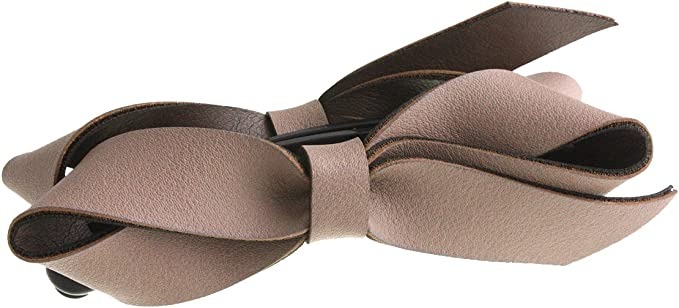 神戸ヴァンテーヌ(KOBE VINGTAINE) フェイクレザーリボンバナナクリップ