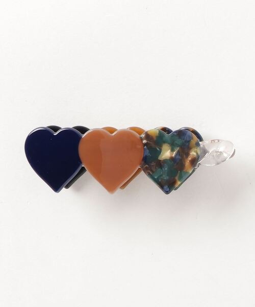 スリーフォータイム(Three Four Time) ハートアセチバナナクリップ