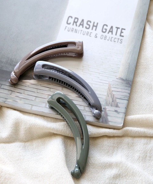 コレカラ(Colleca la) センターホールバナナクリップ