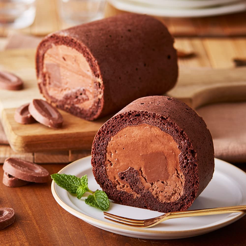 スイーツ工房フォチェッタ 低糖質生チョコロールケーキ