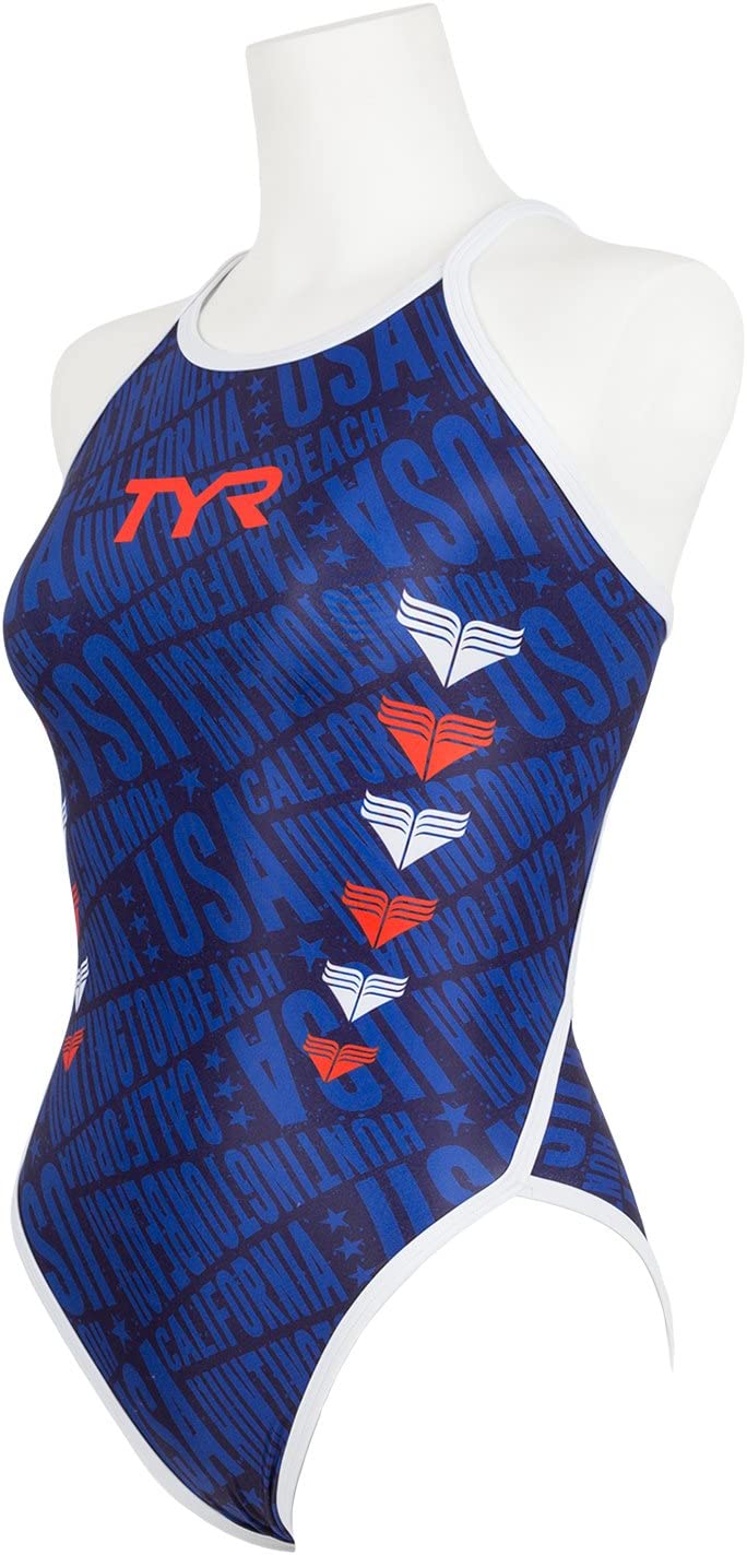 ティア(TYR) 競泳水着 レディース 練習用 フレックスバック