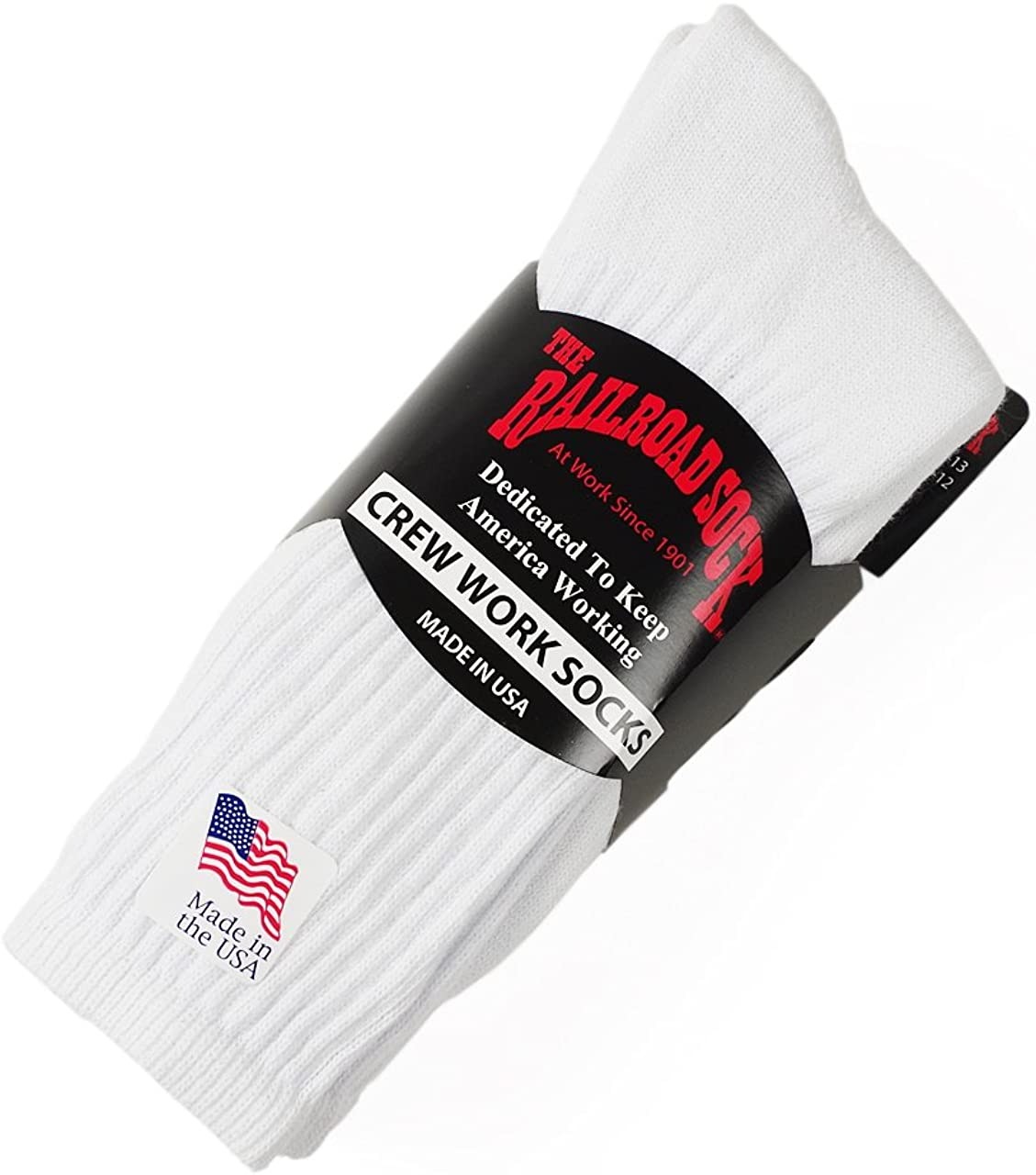 レイルロードソック(RAILROAD SOCK) ウェルトトップワークソックス 3足セット