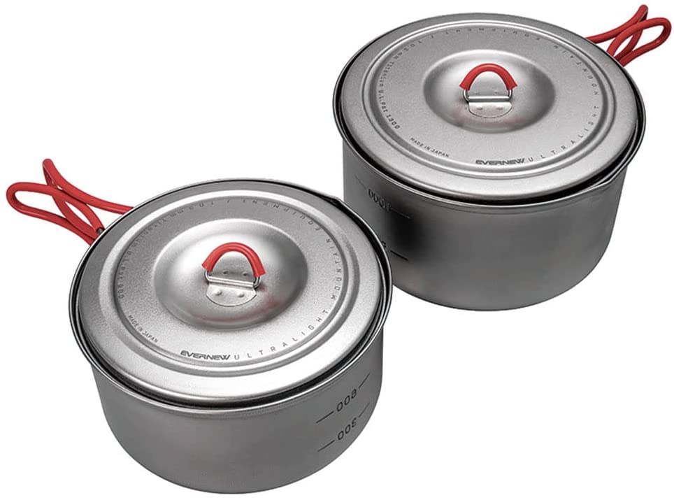 エバニュー(EVERNEW) Ti U.L. Pot 900 + 1300 ECA536