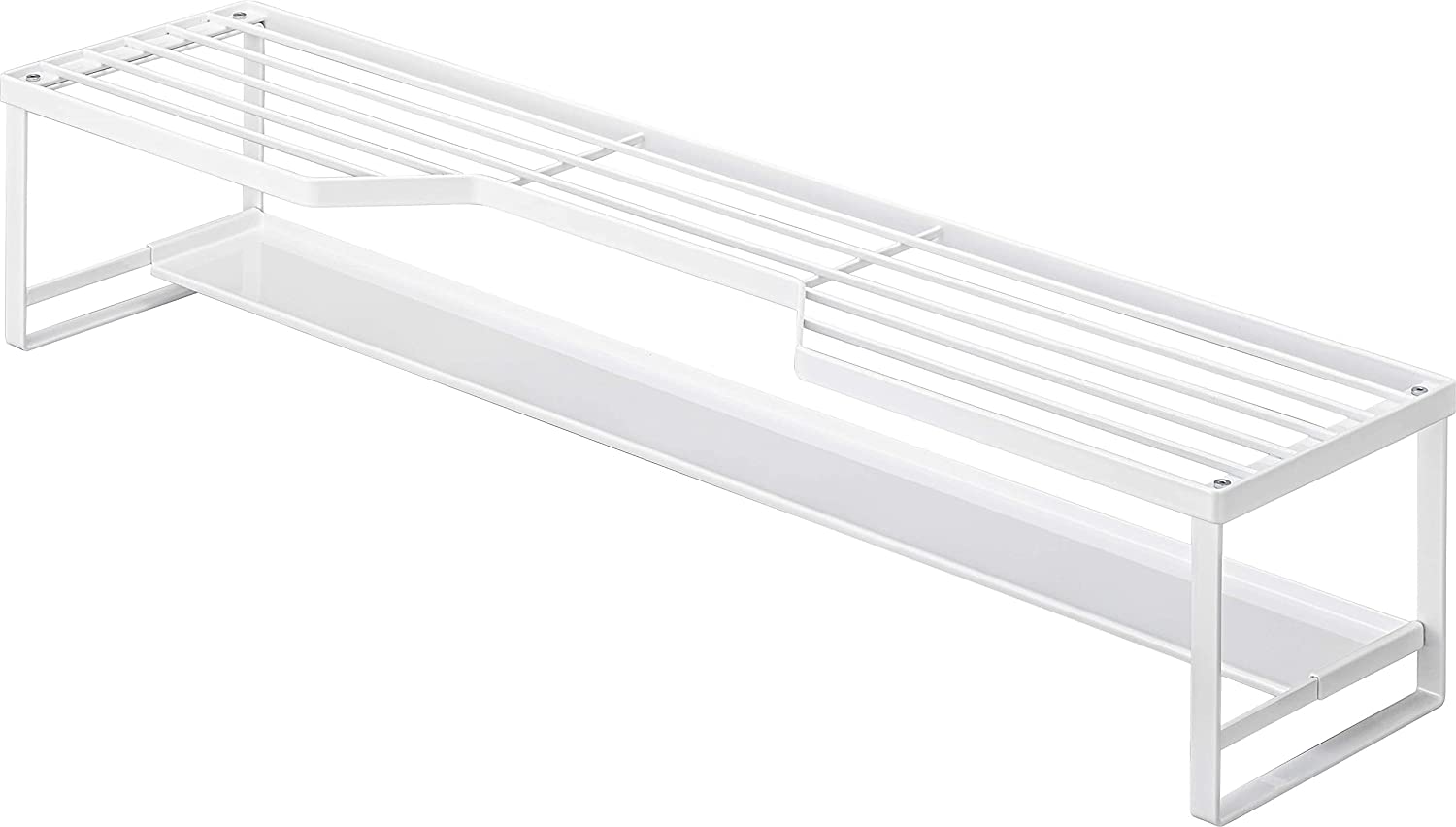 山崎実業 コンロ奥ラック 排気口カバー付 タワー 75cm コンロ用 5270