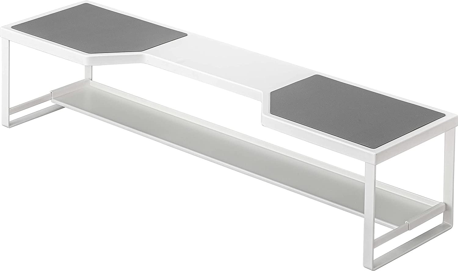 山崎実業 コンロ奥ラック プレート 排気口カバー付き 60cmコンロ用 5651