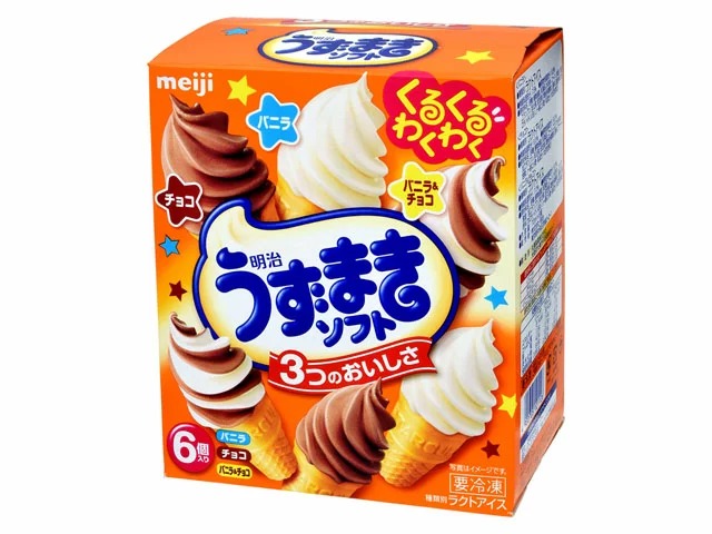 明治(meiji) うずまきソフト