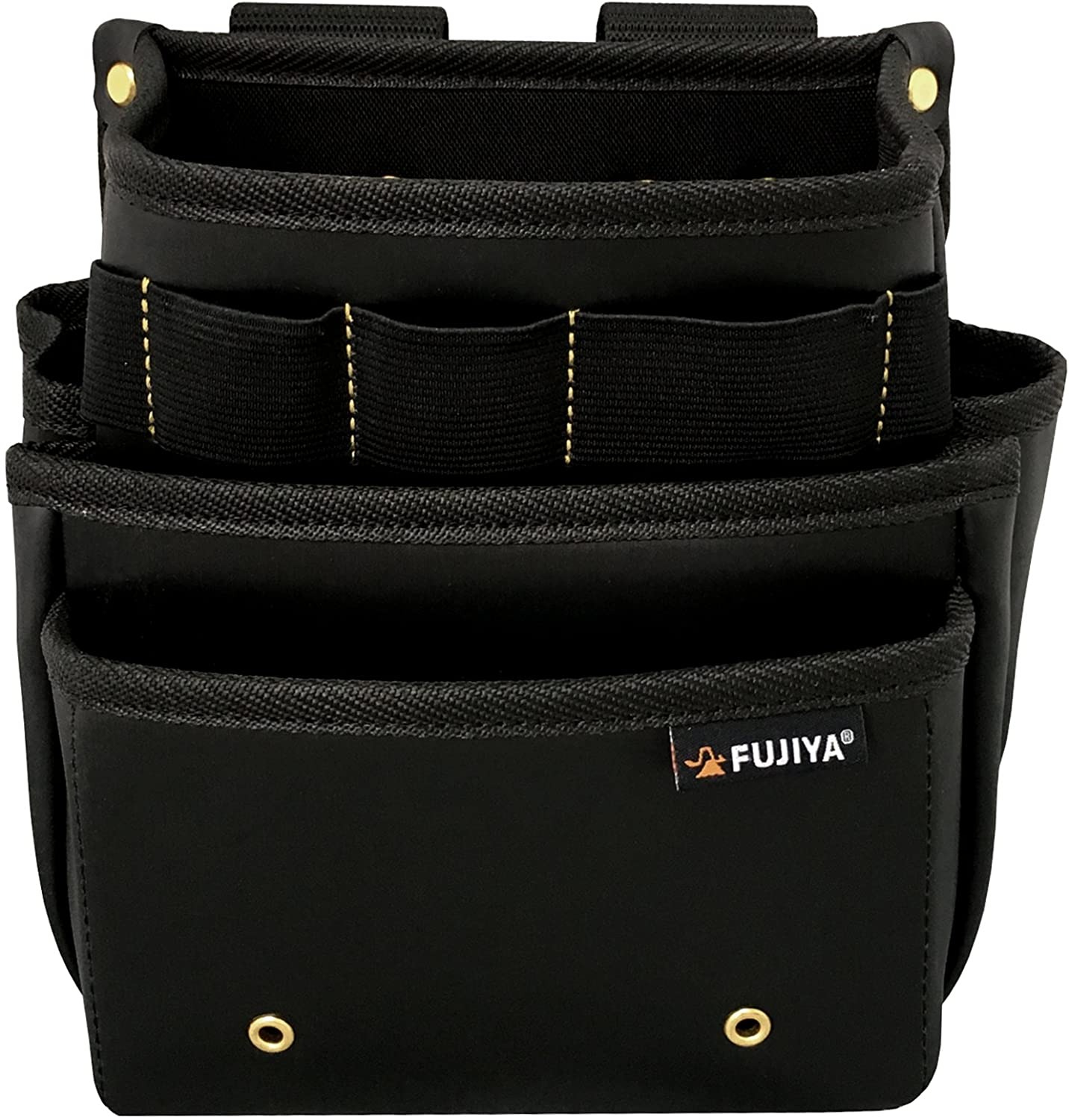 フジ矢(FUJIYA) 腰袋スタンダード3段 KUROKIN PS-23BG