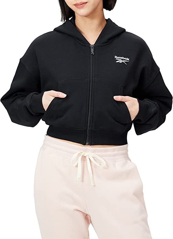 リーボック(Reebok) クラシックス スモールロゴ ジップアップ フーディー