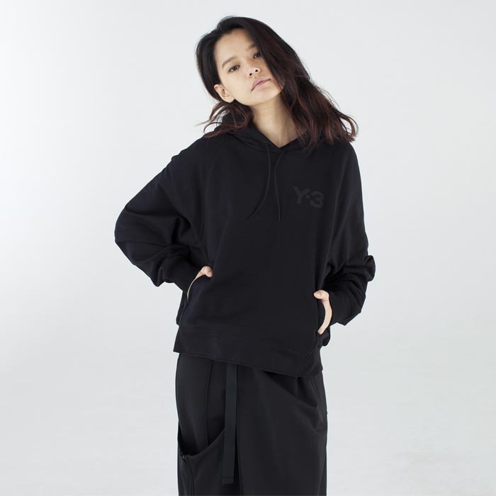 ワイスリー(Y-3) W CLASSIC CHEST LOGO HOODIE