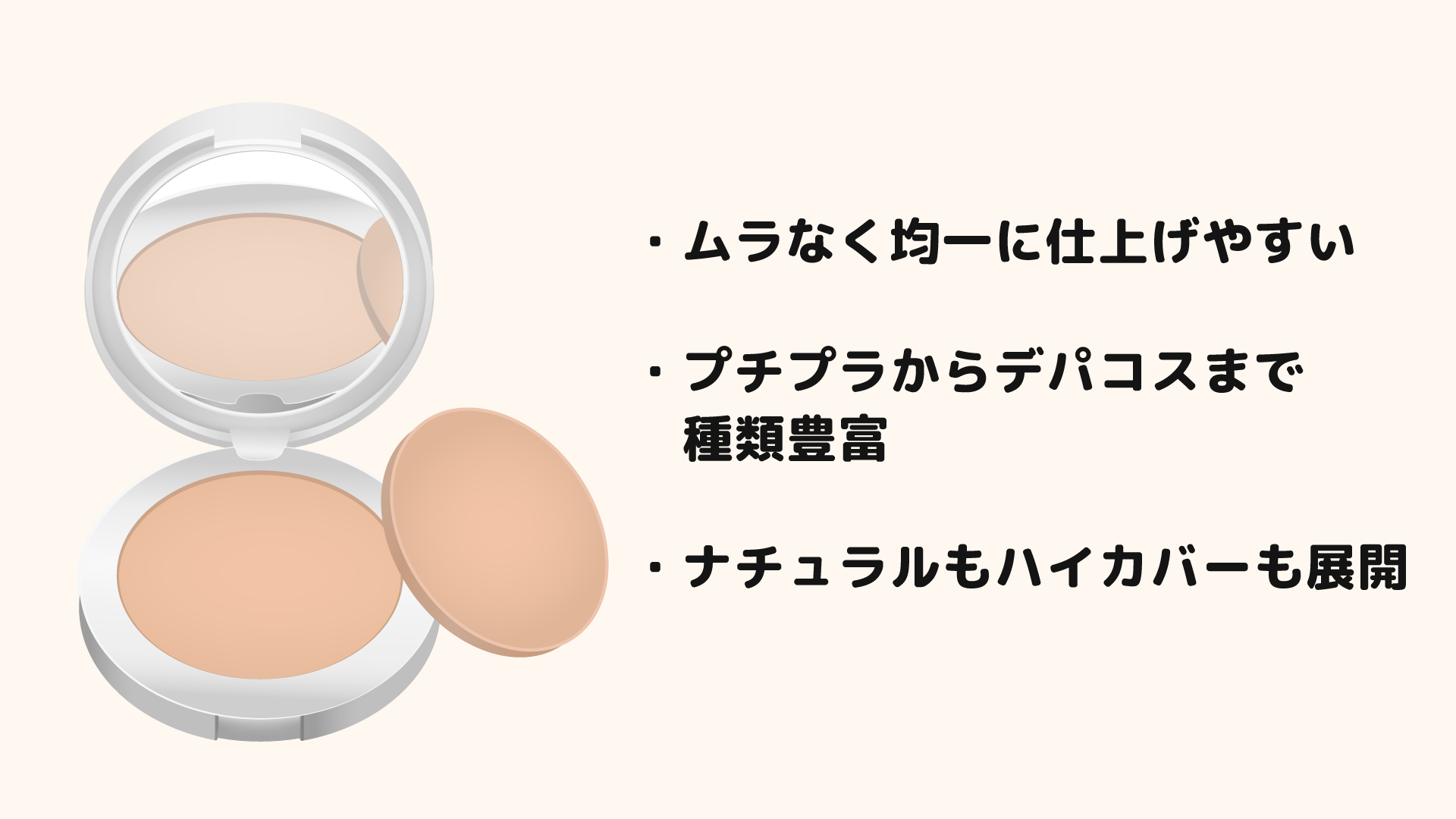 時短で美肌に仕上げる「クッションファンデーション」