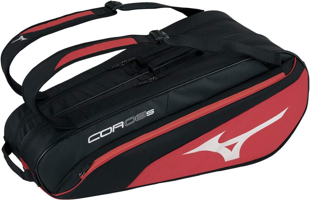 ミズノ(MIZUNO) ラケットバッグ 6本入れ COR06s 63JD0501