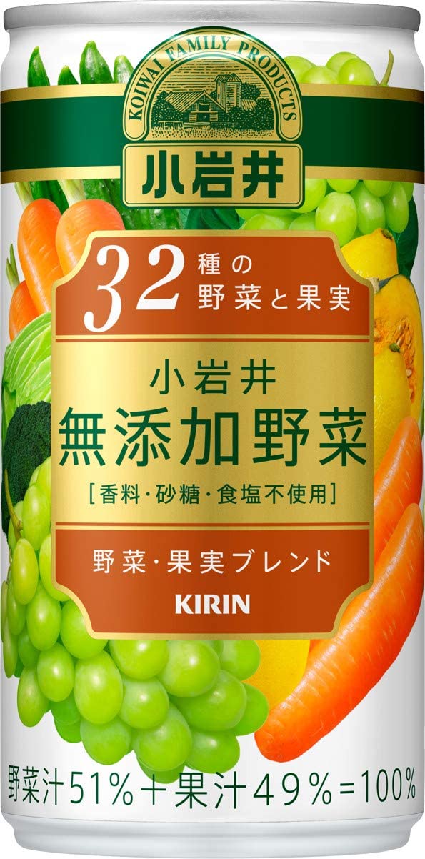 キリン(KIRIN) 小岩井 無添加野菜 32種の野菜と果実