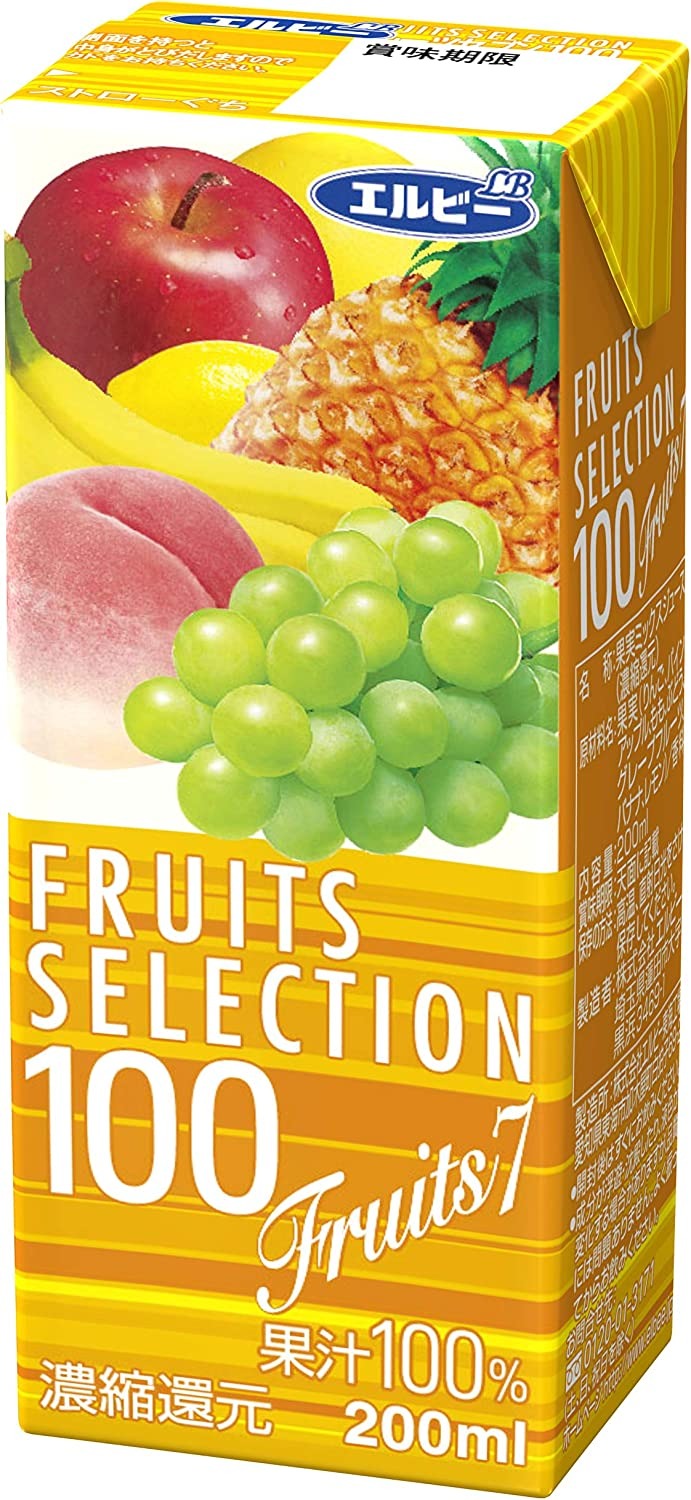 エルビー(LB) FRUITS SELECTION フルーツセブン100