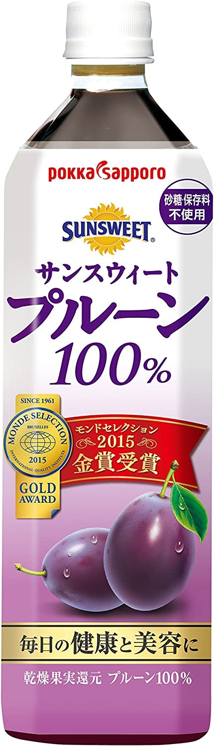 ポッカサッポロフード&ビバレッジ(POKKA SAPPORO FOOD & BEVERAGE) サンスウィート プルーン100%