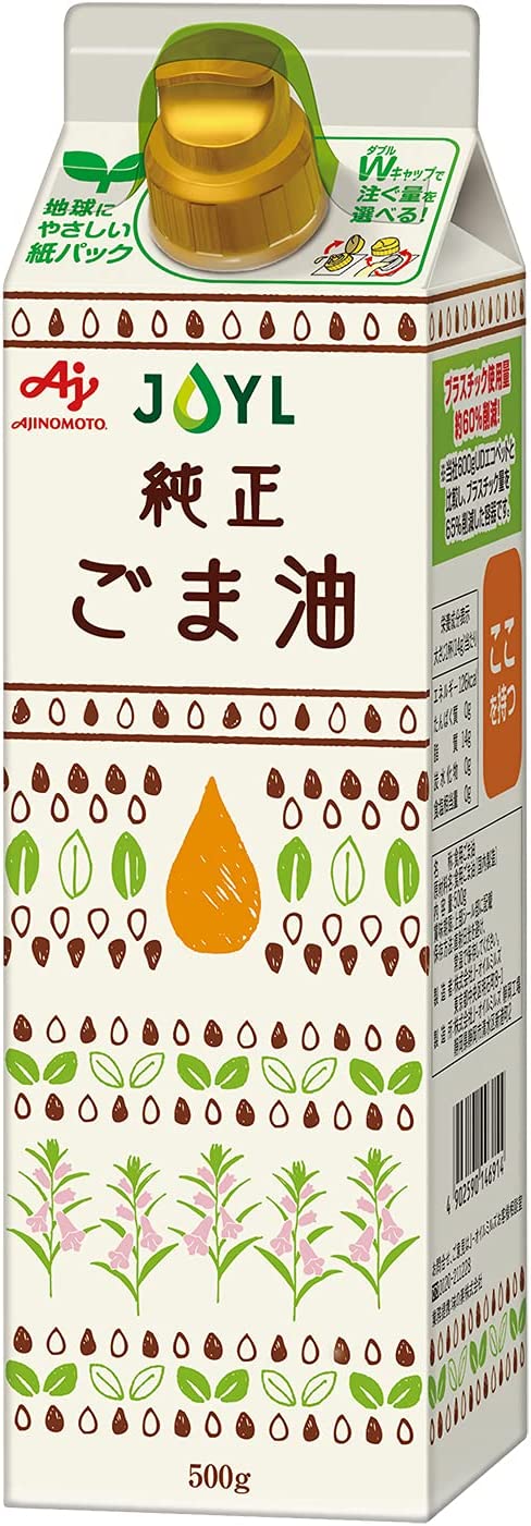 J-オイルミルズ AJINOMOTO ごま油好きの純正ごま油