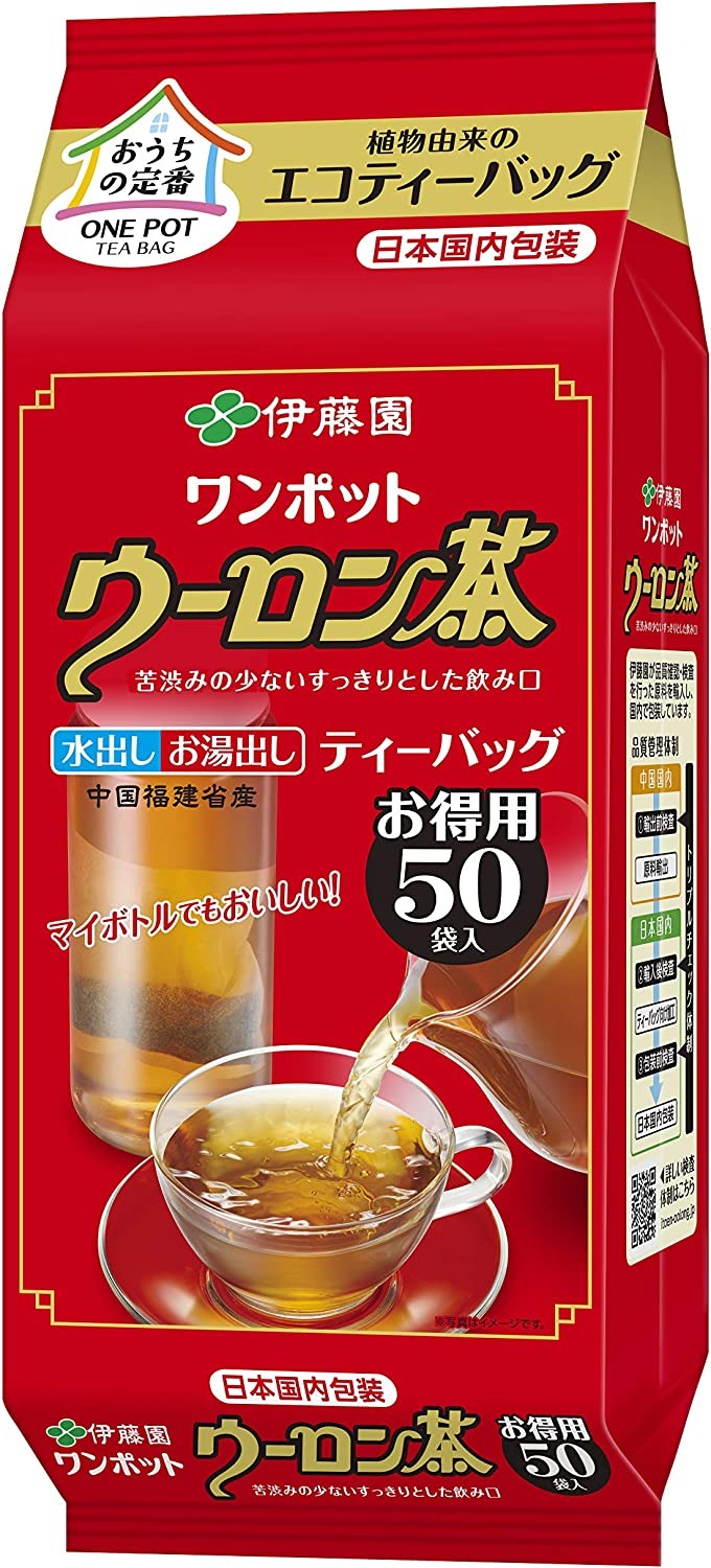 伊藤園 ワンポットエコティーバッグ ウーロン茶