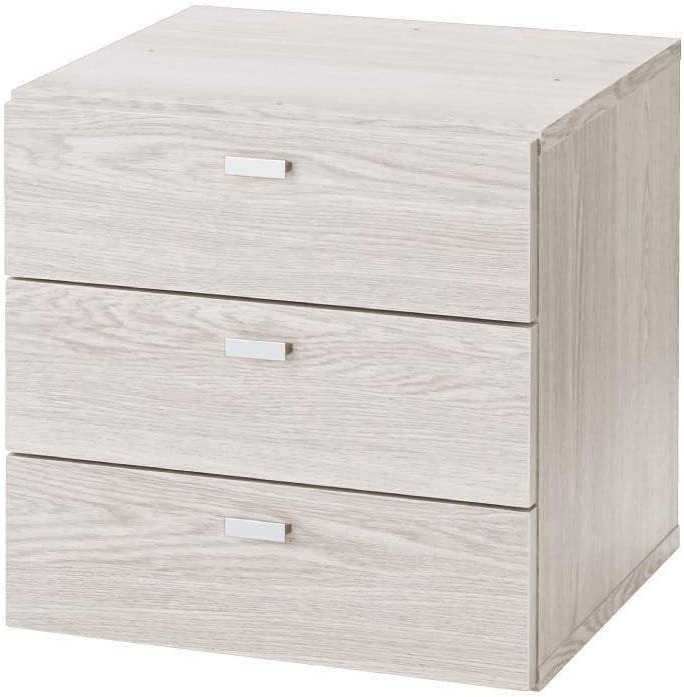 ルメゾン(BELLE MAISON) キューブボックス 引き出し3杯