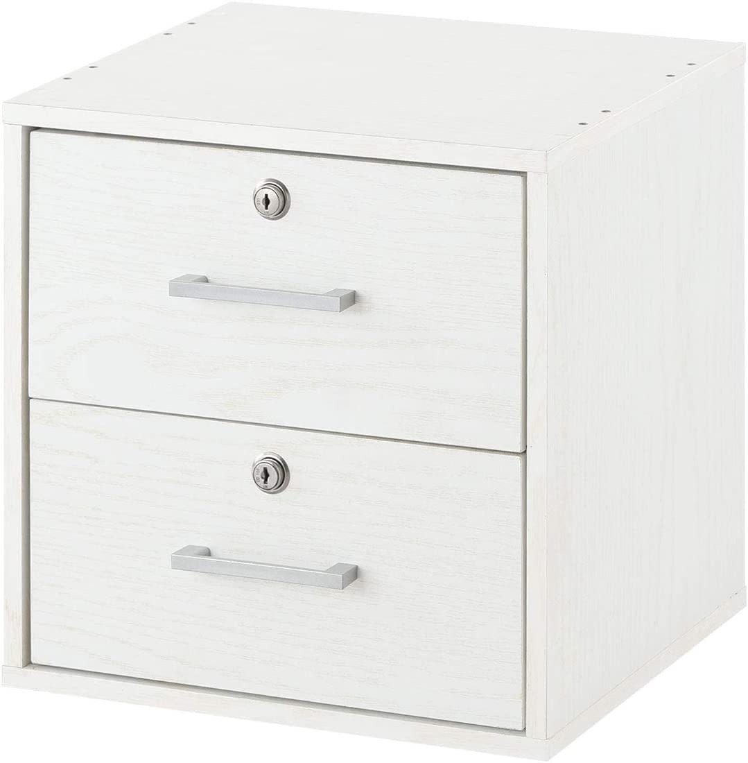 ぼん家具 鍵付き収納ボックス LET300208