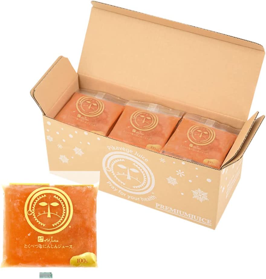 一粒万倍 冷凍ピカベジジュース とくべつなにんじんジュース